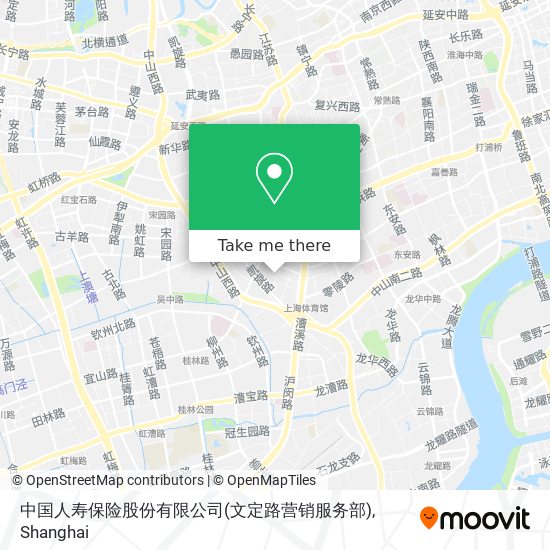 中国人寿保险股份有限公司(文定路营销服务部) map