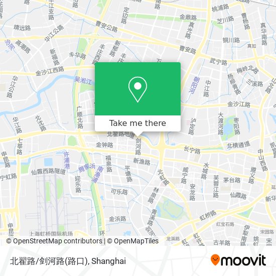 北翟路/剑河路(路口) map