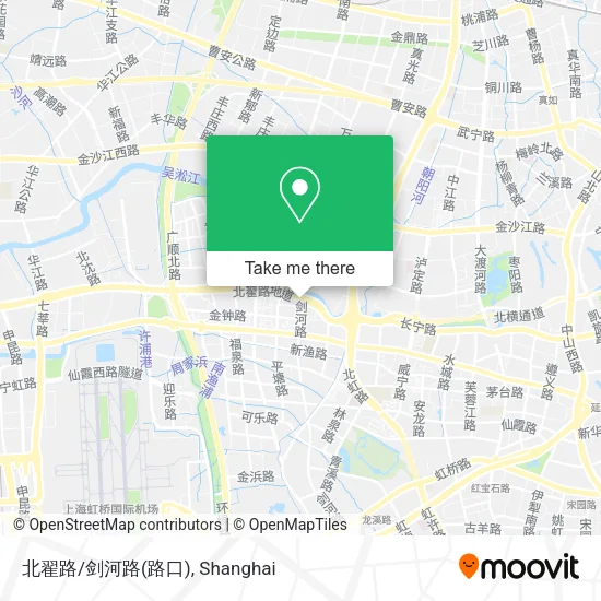 北翟路/剑河路(路口) map