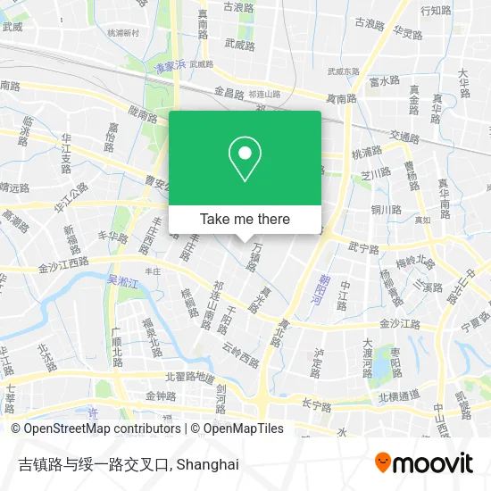 吉镇路与绥一路交叉口 map