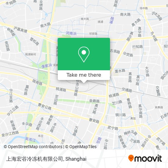 上海宏谷冷冻机有限公司 map