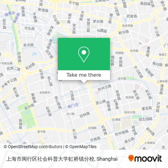 上海市闽行区社会科普大学虹桥镇分校 map