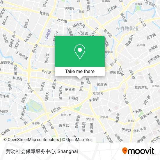 劳动社会保障服务中心 map