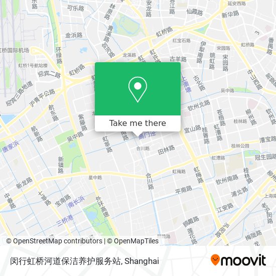 闵行虹桥河道保洁养护服务站 map