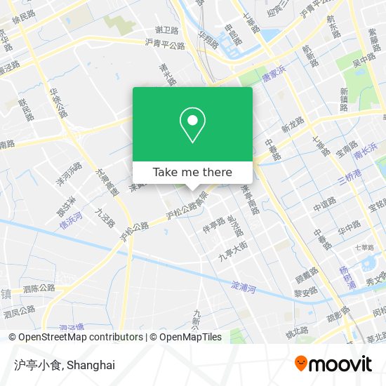 沪亭小食 map
