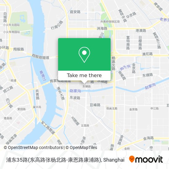 浦东35路(东高路张杨北路-康恩路康浦路) map