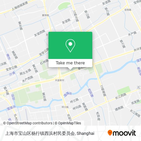 上海市宝山区杨行镇西浜村民委员会 map