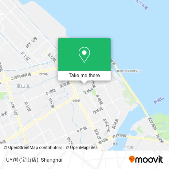 UYi裤(宝山店) map
