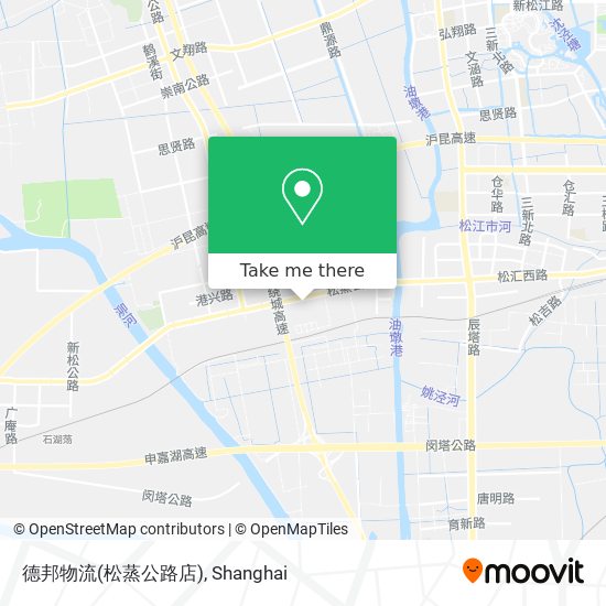 德邦物流(松蒸公路店) map