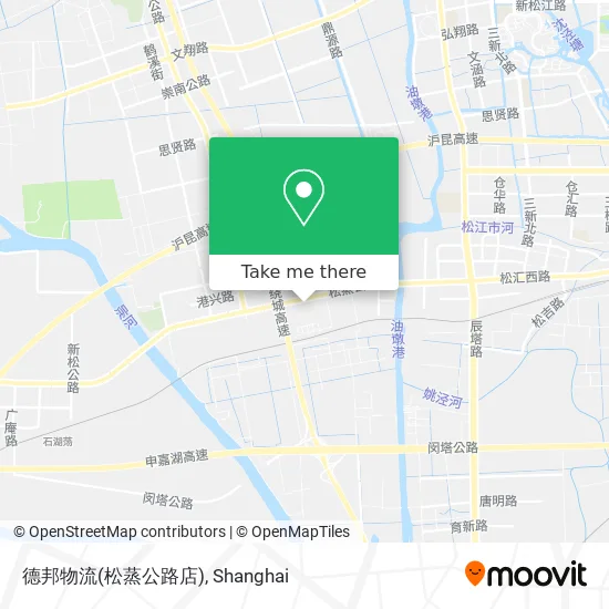 德邦物流(松蒸公路店) map