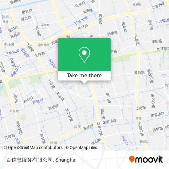百信息服务有限公司 map