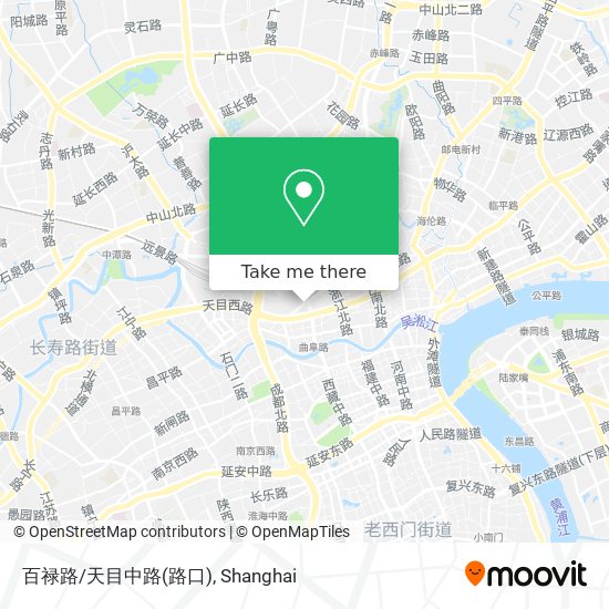 百禄路/天目中路(路口) map