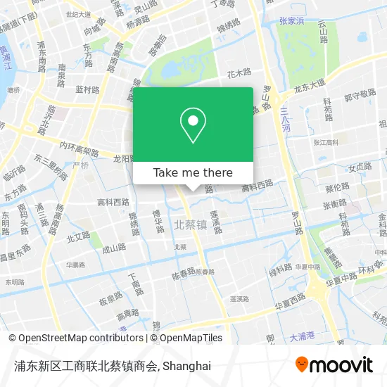 浦东新区工商联北蔡镇商会 map