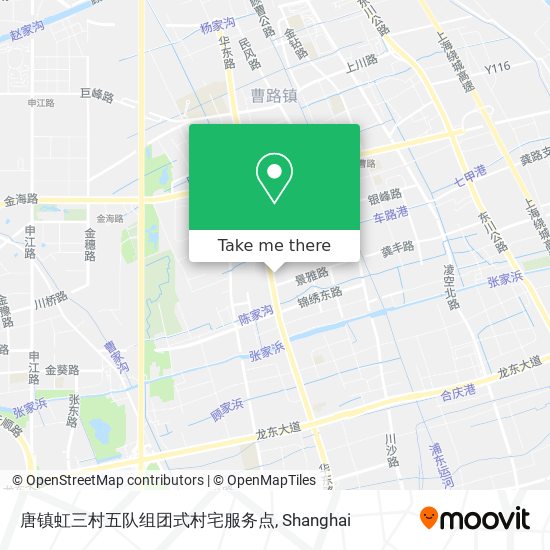 唐镇虹三村五队组团式村宅服务点 map