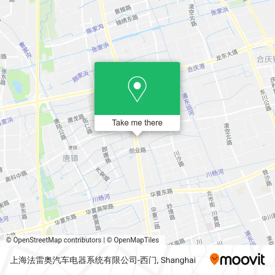 上海法雷奥汽车电器系统有限公司-西门 map