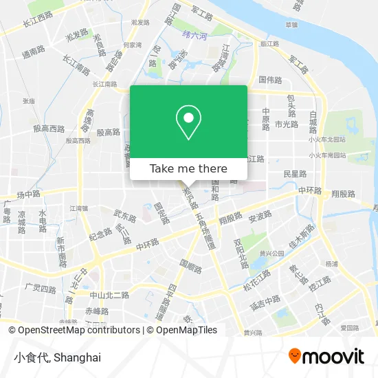 小食代 map
