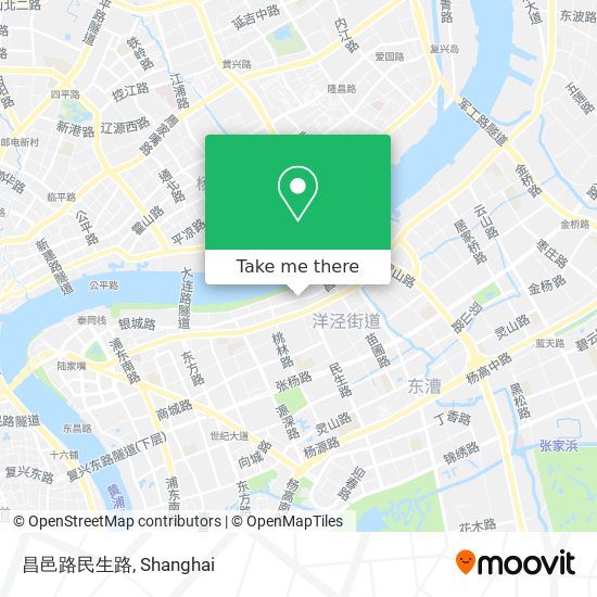 昌邑路民生路 map