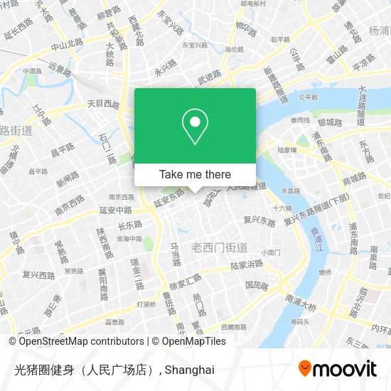 光猪圈健身（人民广场店） map