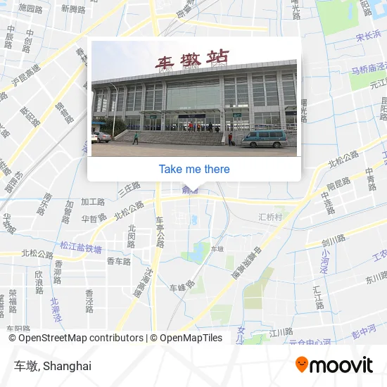 车墩 map