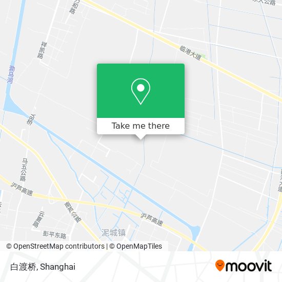 白渡桥 map