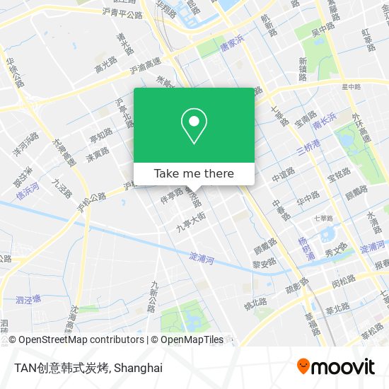 TAN创意韩式炭烤 map