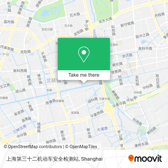 上海第三十二机动车安全检测站 map