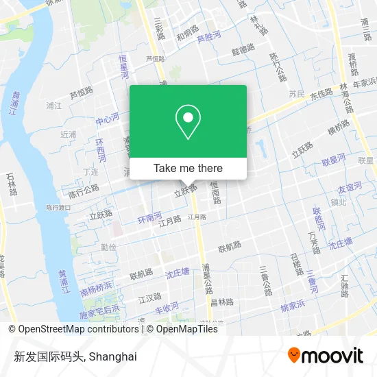 新发国际码头 map