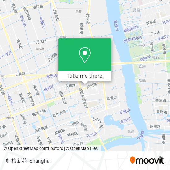 虹梅新苑 map