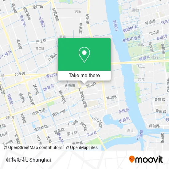 虹梅新苑 map