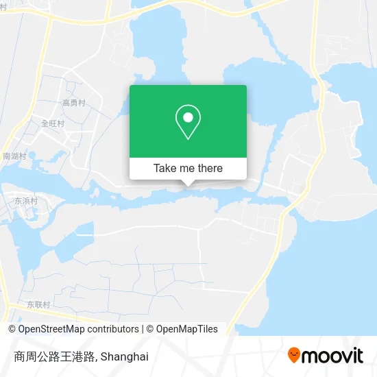 商周公路王港路 map