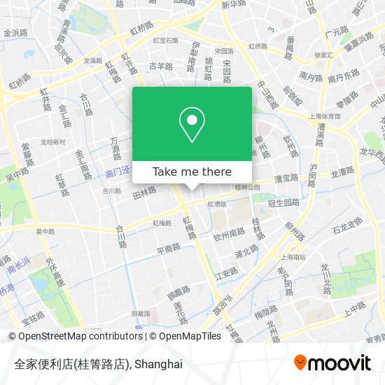 全家便利店(桂箐路店) map