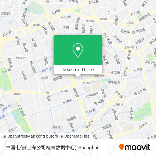 中国电信(上海公司桂箐数据中心) map