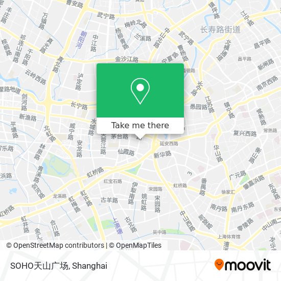 SOHO天山广场 map