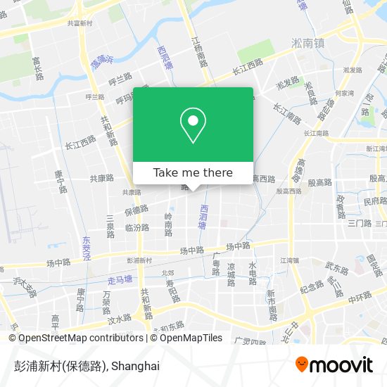 彭浦新村(保德路) map
