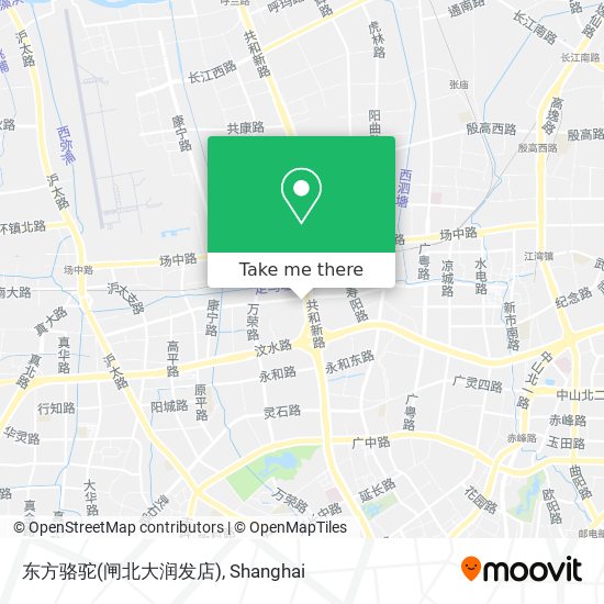 东方骆驼(闸北大润发店) map