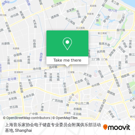 上海音乐家协会电子键盘专业委员会附属俱乐部活动基地 map