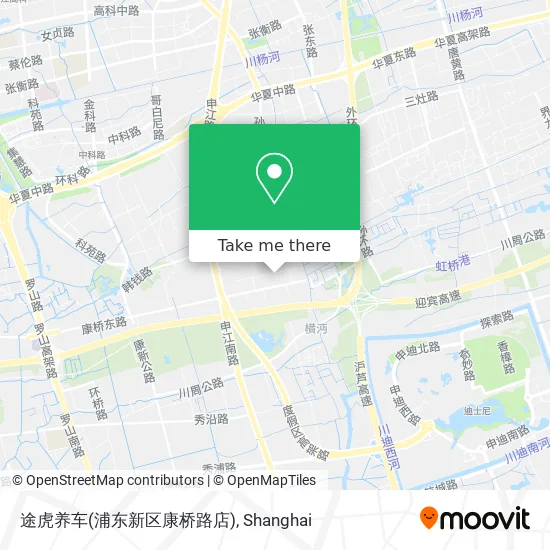 途虎养车(浦东新区康桥路店) map