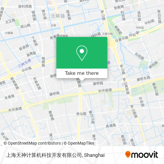 上海天神计算机科技开发有限公司 map