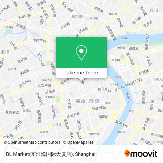 BL Market(东淮海国际大厦店) map