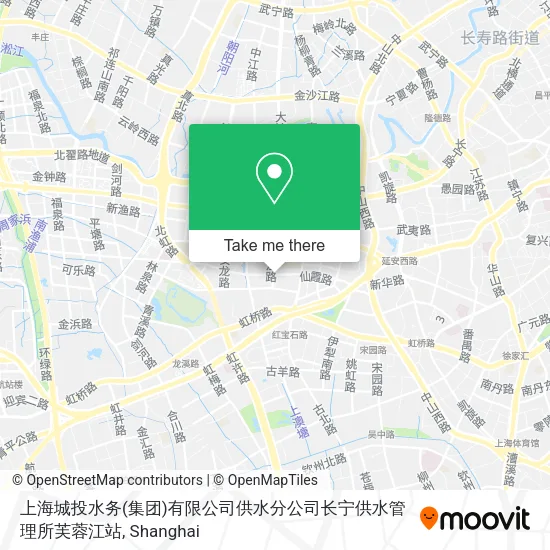 上海城投水务(集团)有限公司供水分公司长宁供水管理所芙蓉江站 map