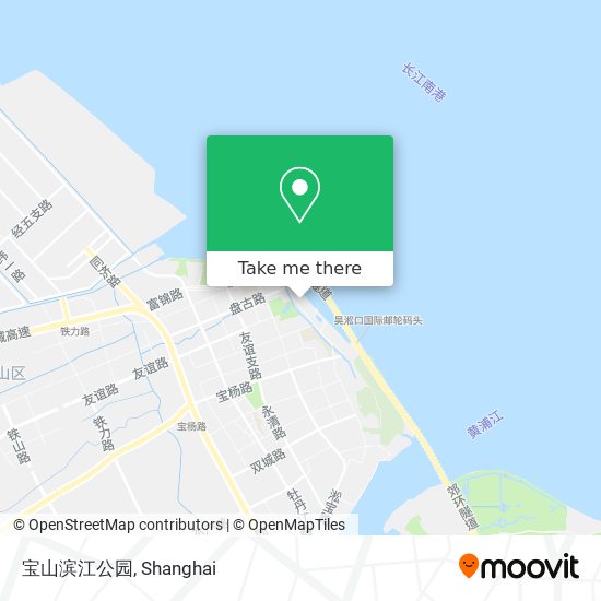 宝山滨江公园 map
