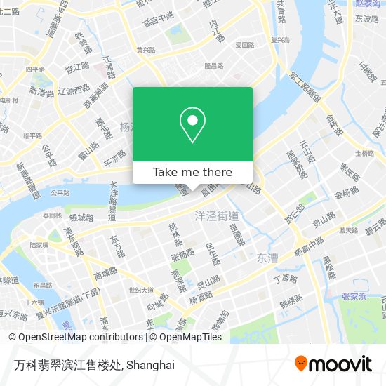 万科翡翠滨江售楼处 map
