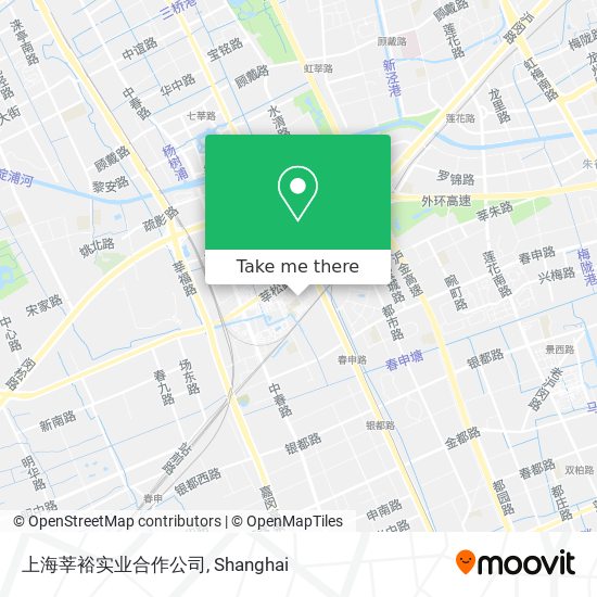 上海莘裕实业合作公司 map