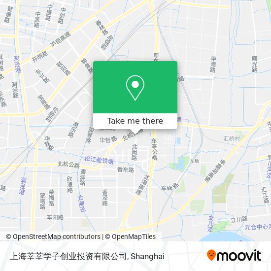上海莘莘学子创业投资有限公司 map