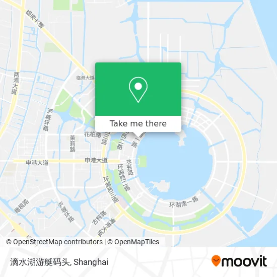 滴水湖游艇码头 map