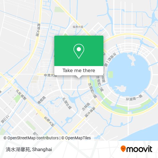 滴水湖馨苑 map