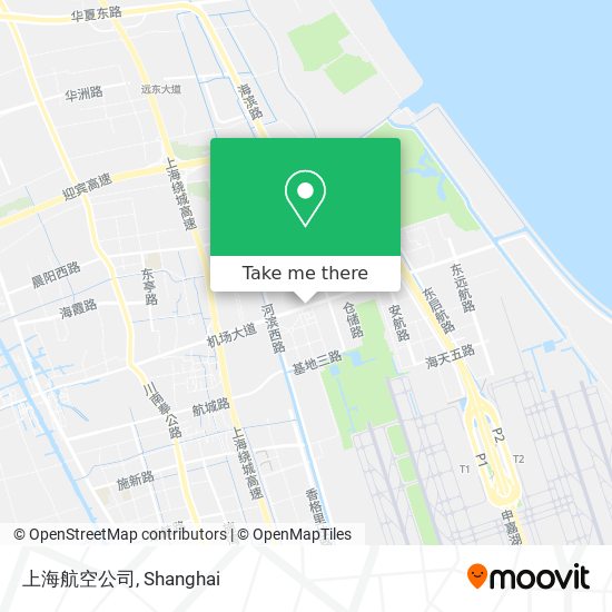 上海航空公司 map