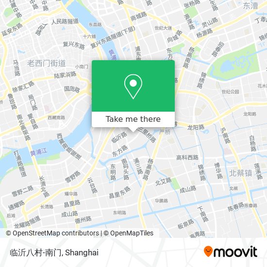 临沂八村-南门 map