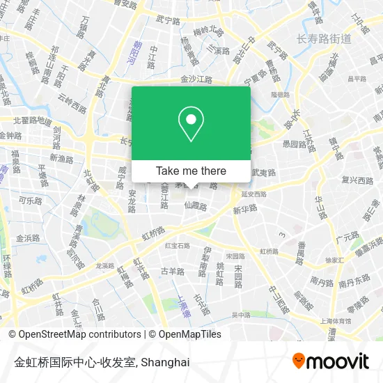 金虹桥国际中心-收发室 map