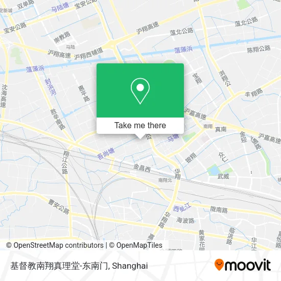 基督教南翔真理堂-东南门 map